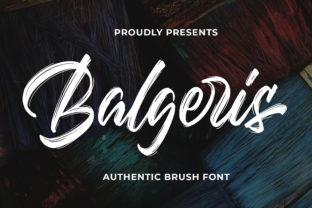 Balgeris: The Authentic Script Font for Small Business Branding