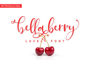 Bella Berry: A Romantic Script Font for Marketers