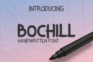 Bochill: A Sweet Script Font for Your Brand