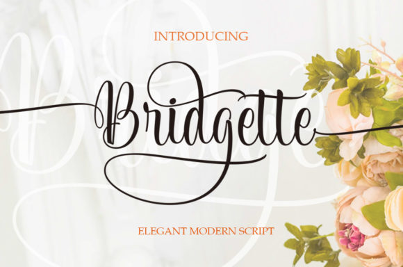 Bridgette: A Premium Script Font for Campaigns