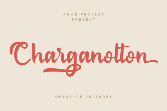 Charganolton: A Playful Script Font for Authentic Branding