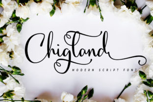 Chigland: The Bold Script Font for Modern Marketing