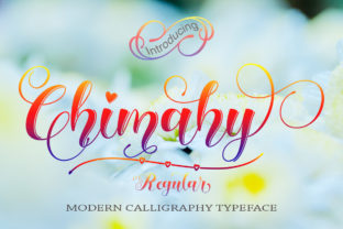 Chimahy Regular: The Elegant Script Font for Small Business Branding