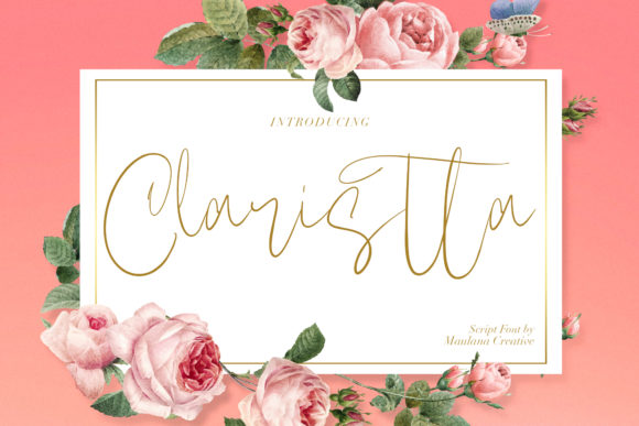 Claristta: A Premium Script Font for Brand Identity