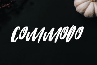 Commodo: An Elegant Script Font for Makers
