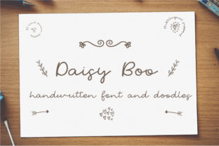 Daisy Boo: A Handwritten Font for Small Business Branding
