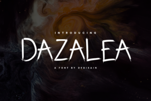 Dazalea: A Memorable Brush Font for Makers