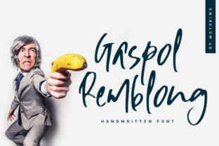 Gaspol Remblong: A Natural Handwritten Script Font Review