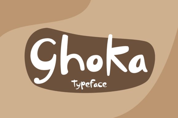 Gokha: A Bold Script Font for Makers