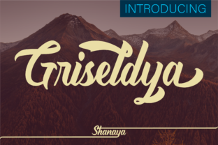 Griseldya: A Sweet Script Font for Playful Branding