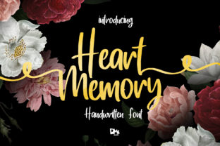 Heart Memory: A Timeless Script Font for Your Brand