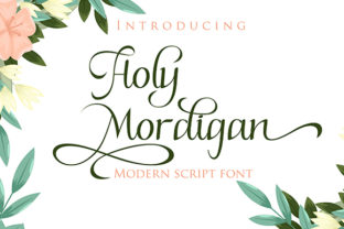 Holy Mordigan: A Luxury Script Font Review