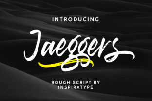 Jaeggers: A Handwritten Font for Modern Web Design