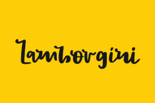 Lamborgini: A Real-World Script Font Review