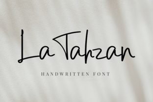 LaTahzan: A Sweet Handwritten Font for Editorial Design
