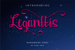 Leganttis: A Playful Script Font for Your Brand
