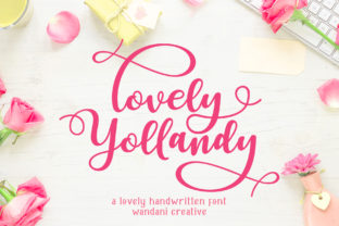 Lovely Yollandy: A Charming Script Font for Editorial Design