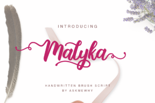 Malyka: A Premium Script Font for Modern Web Design