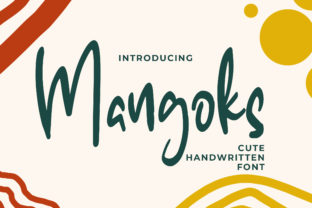 Mangoks: A Charming Script Font for Makers