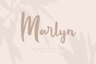 Marlyn: A Handwritten Font for Small Business Branding
