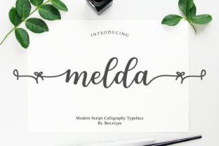 Melda: A Romantic Script Font for Your Brand