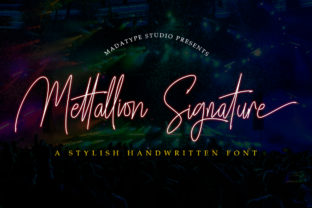Mettallion: A Premium Handwritten Font for Campaigns