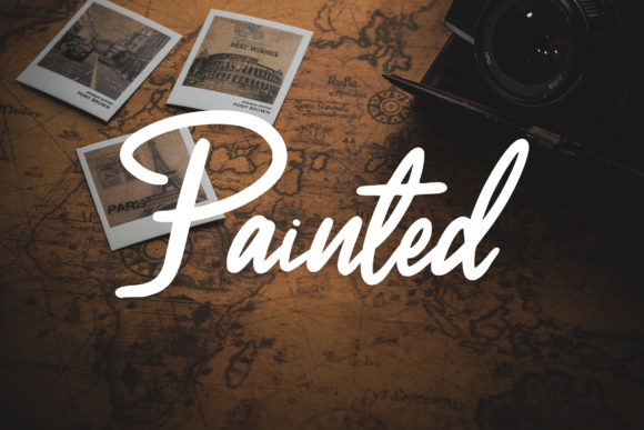 Painted: A Unique Script Font for Brand Identity