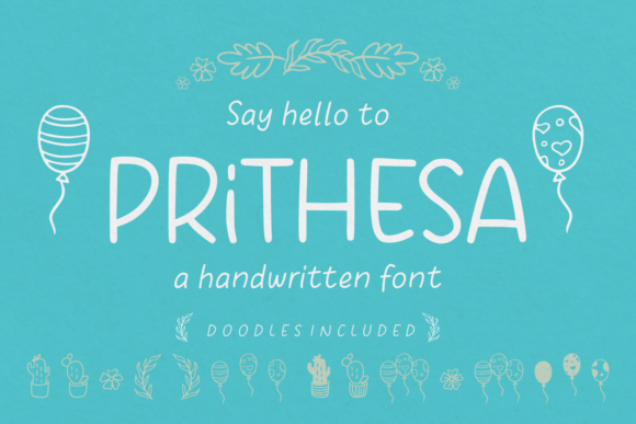 Prithesa: A Charming Script Font for Your Brand