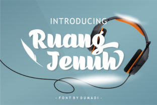 Ruang Jenuh: A Handwritten Font for Editorial Design