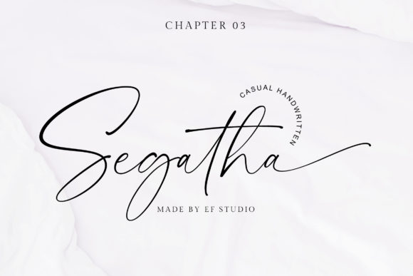 Segatha: A Bold Script Font for Modern Web Design