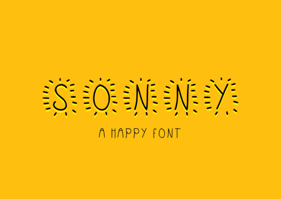 Sonny: A Playful Handwritten Font for Brand Identity