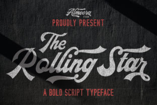 The Rollingstar: A Bold Script Font for Web Design
