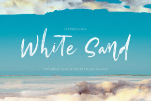White Sand: A Dreamy Script Font for Crafters